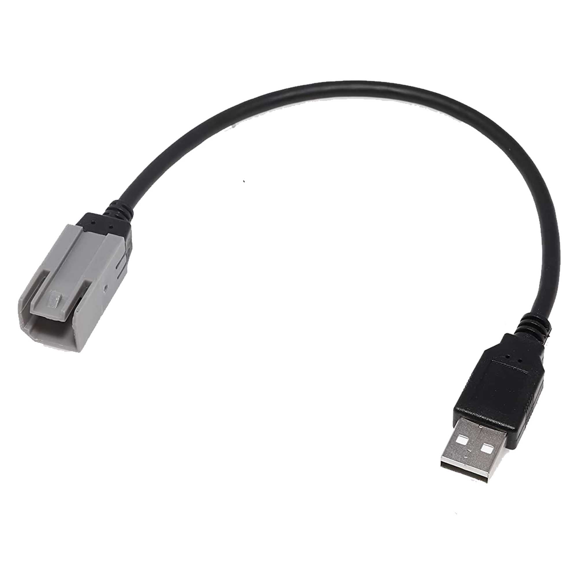 RED WOLF Cavo Adattatore USB Interfaccia Radio Adattatore di Ritenzione per Fiat 500 Alfa Romeo Mito Vauxhall Corsa E Adam Peugeot Boxer 2014-2022 Mantiene Spina USB OE per Unità Principale Stereo