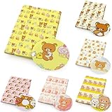 リラックマ 生地 布 パッチワーク布 DIY手作り クマ柄 可愛い ヒグマ テディベア コスプレ小物 プリント生地 バレンタインデー 手芸用 子供/大人用 (色06) [並行輸入品]