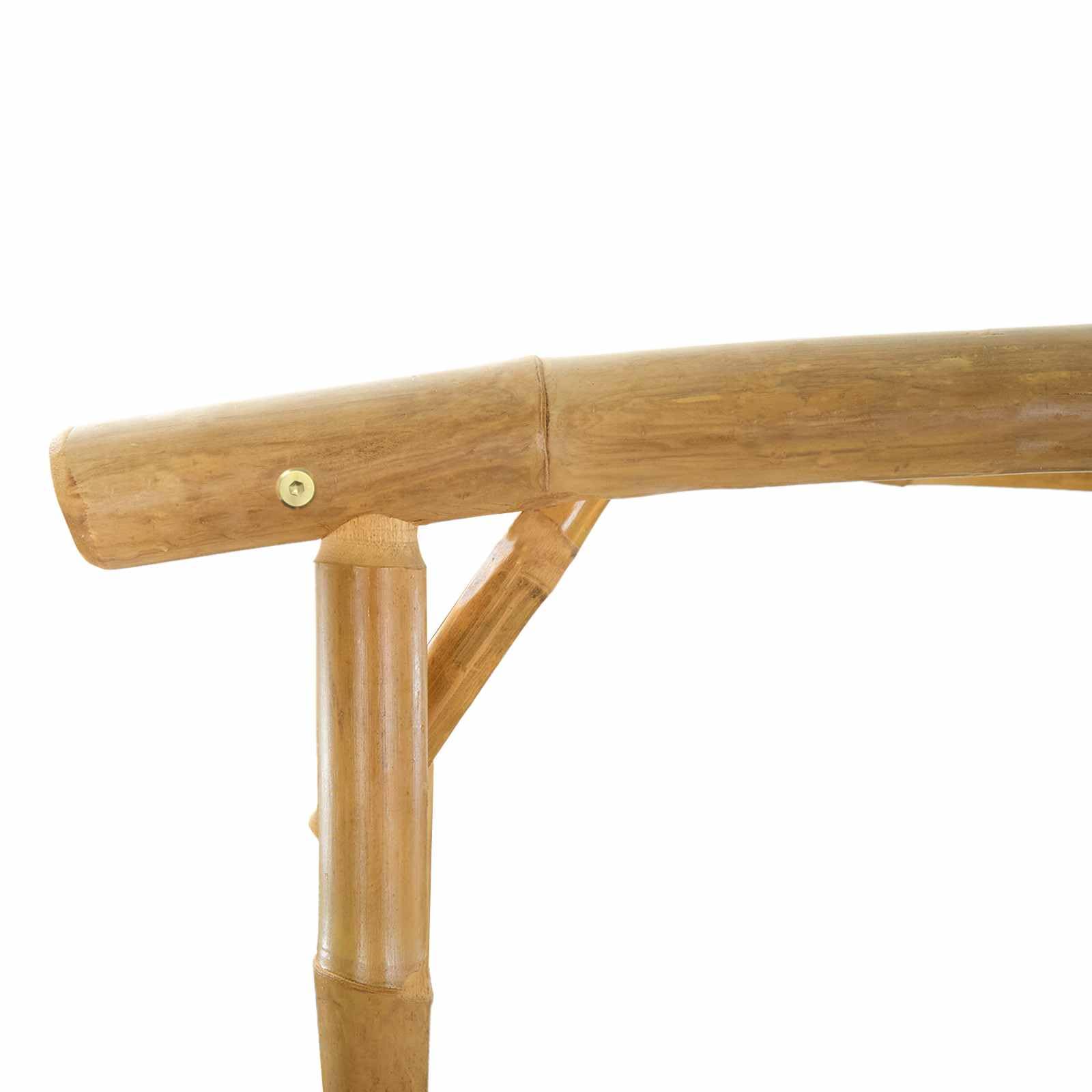 vidaXL Arche de Jardin Naturel 177 x 40 x 205 cm Bambou