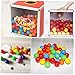 ifundom 20Pcs Lottery Balls Plastic Sphere Balls Party Accessory Decorative Game Props for Fundraisers Company Events Kindergarten Playroom