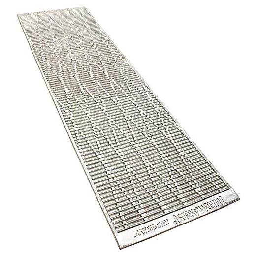 Therm-a-Rest RidgeRest SOLite Reflective Foam Camping Ground Pad, Regular - 20 x 72 Inches