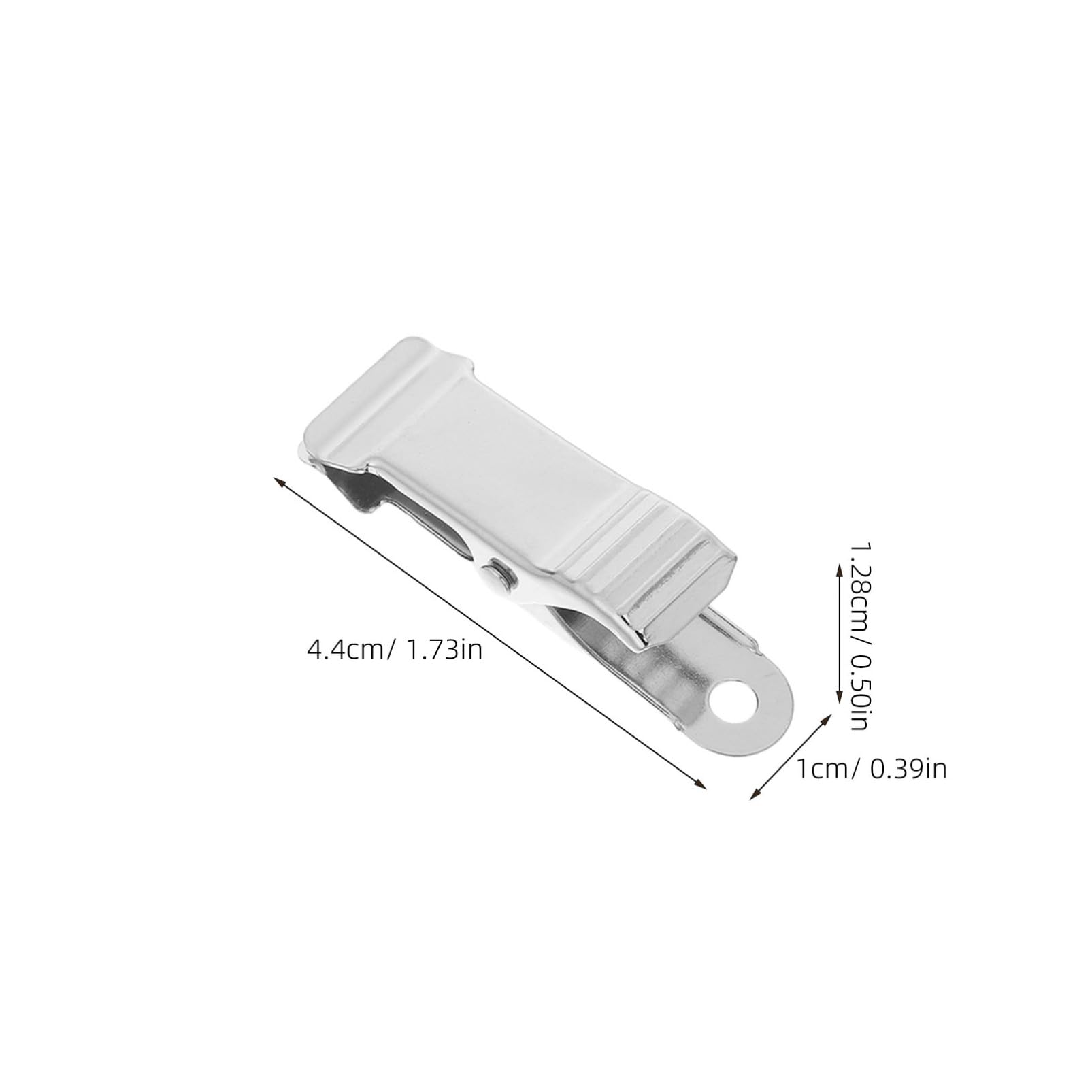 PRETYZOOM 150 Clips Metálicos Para Estanterías Clips Para Papel De Oficina Abrazaderas De Sujeción De Alambre