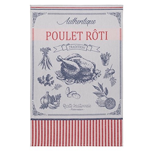 Roti Jacquard Chicken Tea Towel