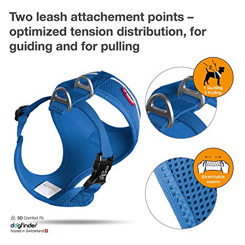 Basic Harness Air-Mesh Blue XL