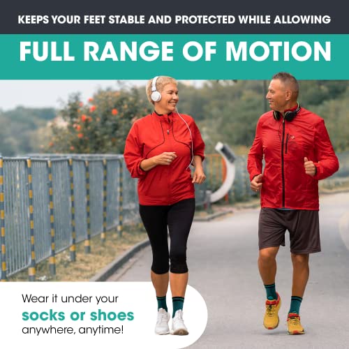 Image of Modvel Foot & Ankle Brace Socks for Sprained Ankle Compression Sleeve - Foot Support for Women & Men - Tendonitis & Arthritis Ankle Brace Sports Running, Torn Ligaments & Women Stabilizing Ankle Wrap