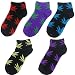 5 Pairs Unisex Marijuana Weed Leaf Boat Warm Cotton Socks US 5-9.5 (M, 5th Match)
