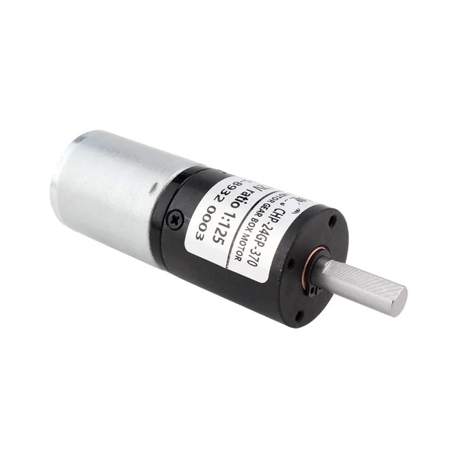 Moteur à engrenage planétaire 24GP-370 24V miniature de haute précision