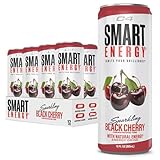 Cellucor C4 Smart Energy Drink - Sugar Free Performance Fuel & Nootropic Brain Booster, Coffee Substitute or Alternative | Black Cherry 12 Oz - 12 Pack