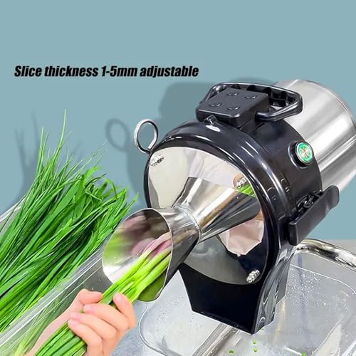 Cortadora eléctrica comercial para verduras 110W miniatura 7
