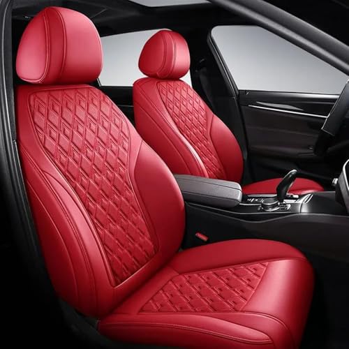 Housse siège cuir sur mesure rouge pour Land Rover Discovery Freelander Range Rover Sport
