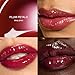 r.e.m. beauty by Ariana Grande Wicked: For Good | Poppy Plumping Lip Gloss | Plum Petals | Instant Plumping Effect for Hydrated, Softer and Smoother Lips | Silky, Non-Sticky Feel | 0.34 Fl Oz