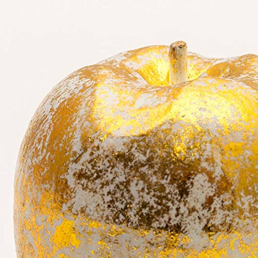 Amazon.co.jp: オブジェ ウッド 木製 木彫り 天然木 アップル