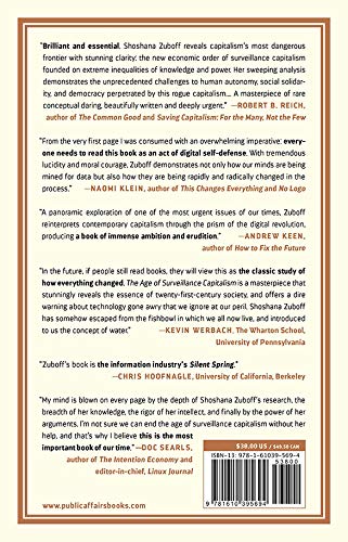 Image of The Age of Surveillance Capitalism: The Fight for a Human Future at the New Frontier of Power