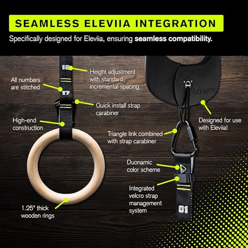 Image of Duonamic Eleviia Portable Doorway Pull Up Bar, No Install, Home & Travel