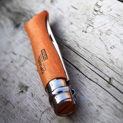 Opinel-No-10-Carbone-Carbon-Steel-Folding-Pocket-Knife-Beechwood-Handle-392-in-Blade-Virobloc-Safety-Locking-Collar-Made-in-France-since-1890
