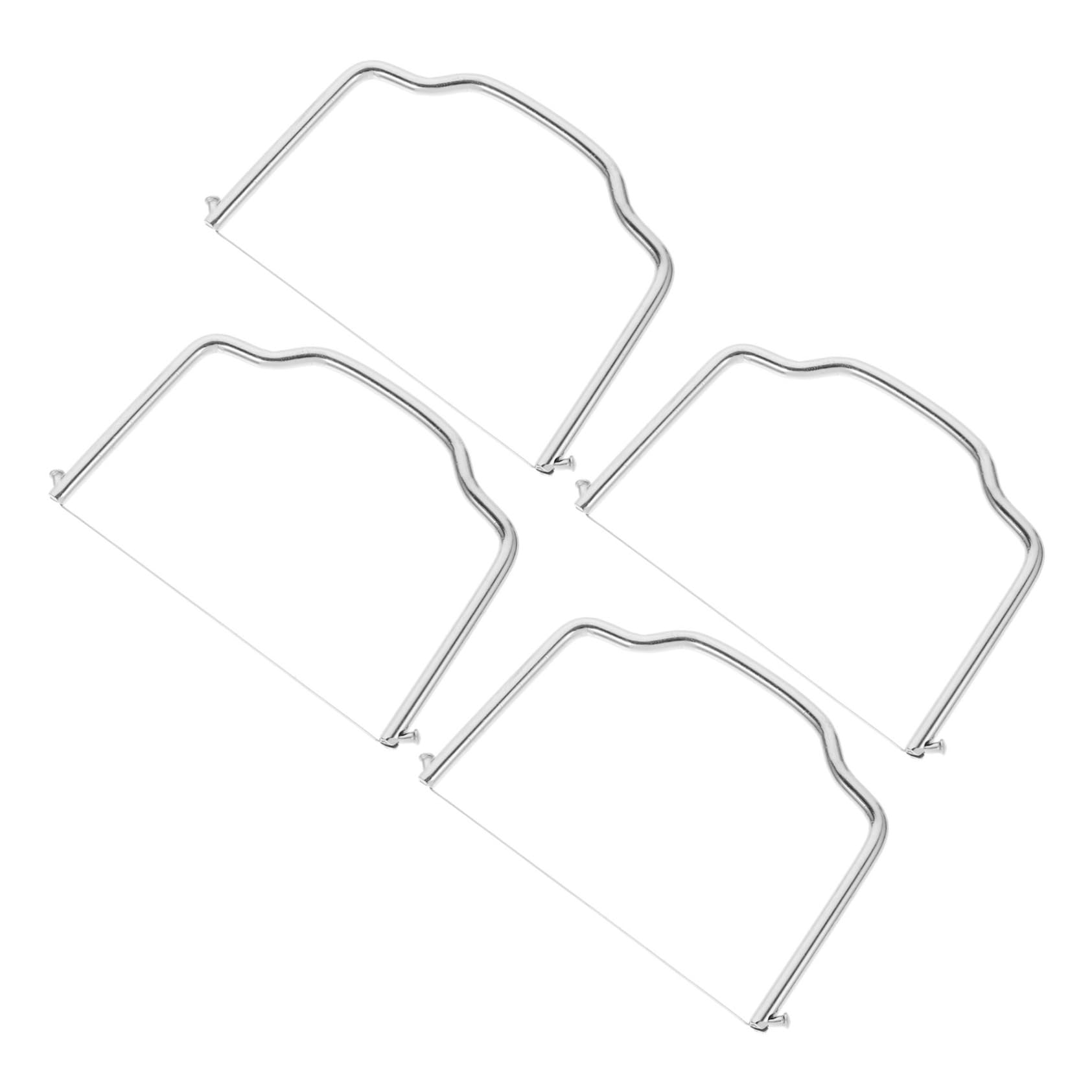 ULTECHNOVO 1Set Stainless Steel Cheese Cutters Premium Baking Utensils for Fruit Cake and Cheese Slicing and Easy to Clean Kitchen Tools Silver Finish