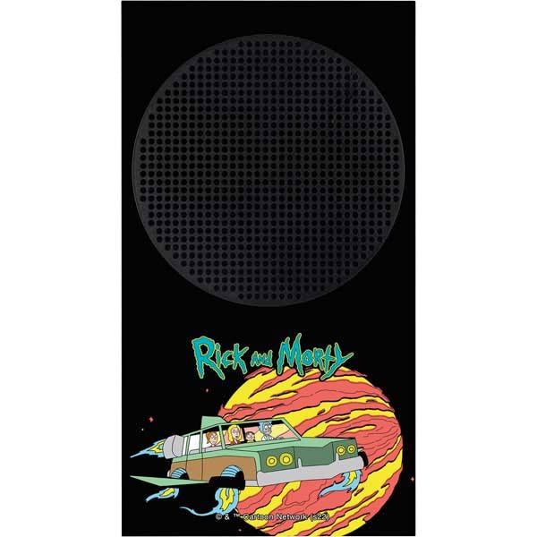 Skinit Decal Gaming Skin Compatible with Xbox Series S Bundle - Officially Licensed Adult Swim Rick and Morty Family Wagon Design