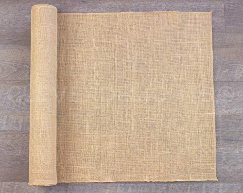 Premium 24-Inch Jute Burlap Roll – 10 Yards of Durable, Finished Edge Fabric for Home Décor and Crafting 5 Premium 24-Inch Jute Burlap Roll – 10 Yards of Durable, Finished Edge Fabric for Home Décor and Crafting - Image 4