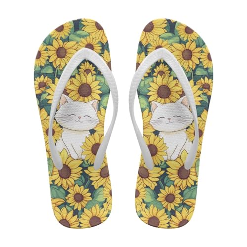 Forchrinse Womens Flip Flop Custom Slippers for Summer Beach Shower Slippers Anti Slip Walking Causal Thong Sandals