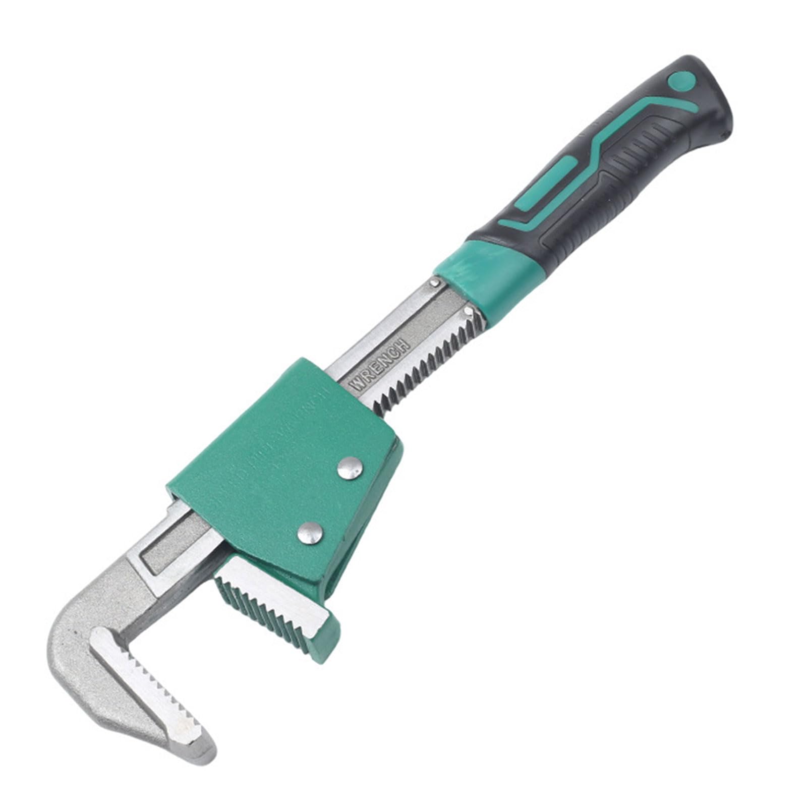 Tsophreniq Pipe Wrench 12In Heavy Duty Adjustable Straight Pipe Wrench Soft Grips Plumbing Wrenches For, Home, Vehicle Repairs Straight Heavy Duty