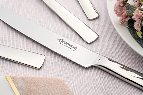 Cuillères à thé Grunwerg Westminster petits couverts inox 18-10 table - 8