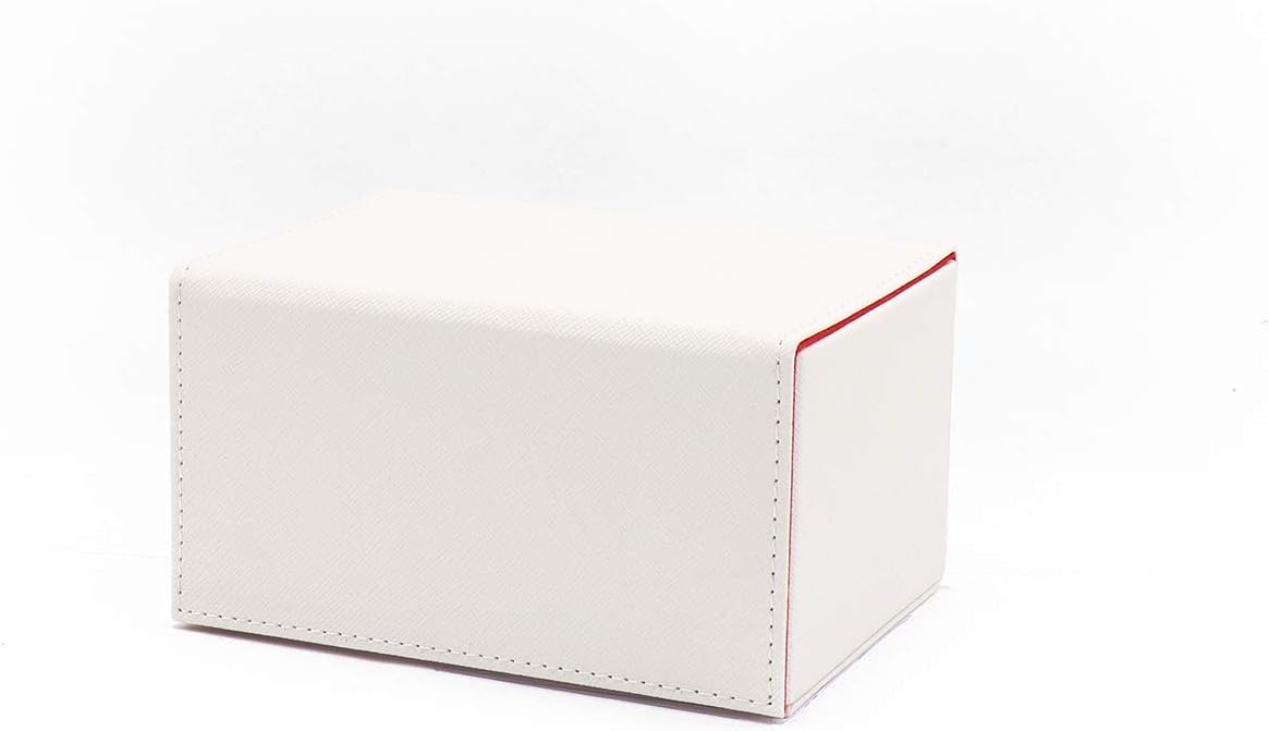 Dex Protection Creation Line Medium Deck Box | 120+ Card Storage Capacity | Additional Storage Compartment for Gaming Accessories | Magnetic Closure | Sleek Matte Finish with Velvet Interior