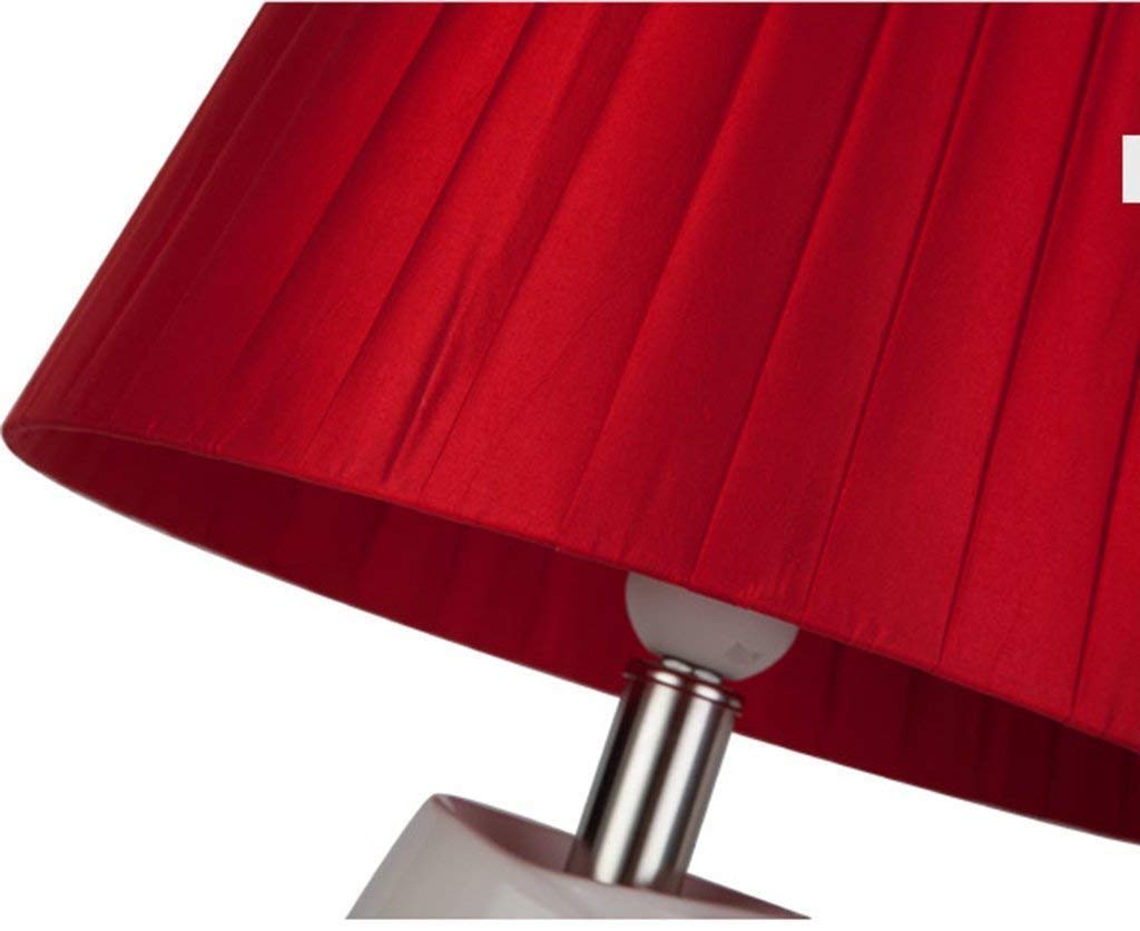 Éclairage chic table lampe rouge au design original et moderne - 7