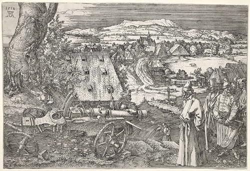 Affiche impression sur toile paysage Albrecht Dürer pour déco salon 60x90cm