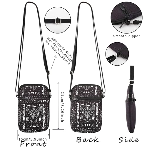 WCGXKO BG3 Game Crossbody Bag BG3 Merch Video Gamer Gifts Gaming Lover Gift Gamer Gift2