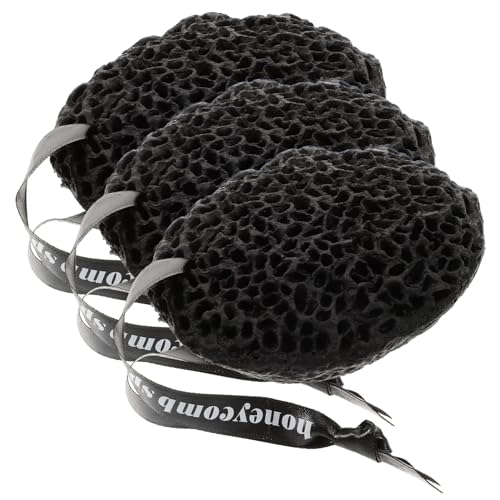 DINHEAROM 3 piezas Esponja de Baño No Látex Exfoliante Corporal para Ducha y Limpieza