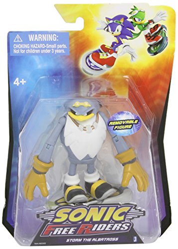 Jazwares Toys Sonic Free Riders 3.5 Inch Action Figure Storm
