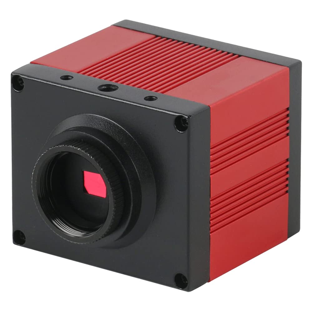 /G Microscopio de Video Digital de medición Industrial 1080P HDMI VGA y Lente de Montaje en C 300X