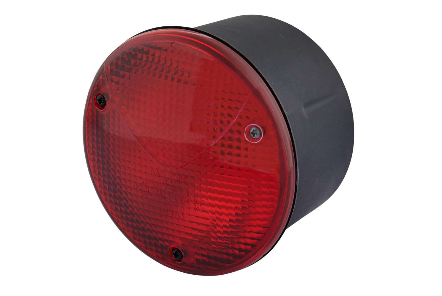 HELLA 2NE 964 169-021 Rear Fog Light - Halogen - 24/12V - mounting/Fitting - Lens Colour: Red - Plug: Blade Terminal - left/right