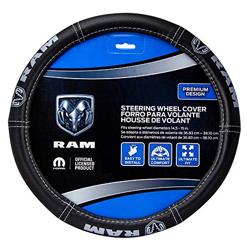 006697R25 Steering Wheel Cover Ram Deluxe SWC, Black by Plasticolor - Used condition - CA$15.96