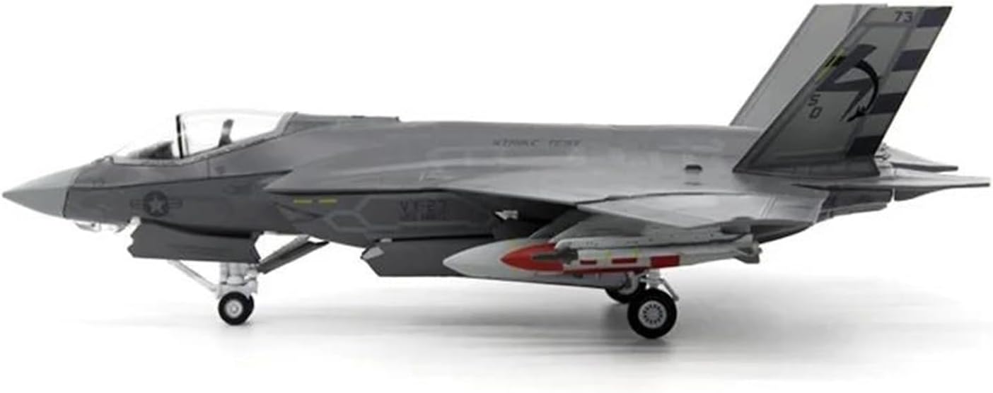 Decorated Airplane Models 1/72 for US Navy F-35C Lightning II Fighter Die-cast Alloy Aircraft Model