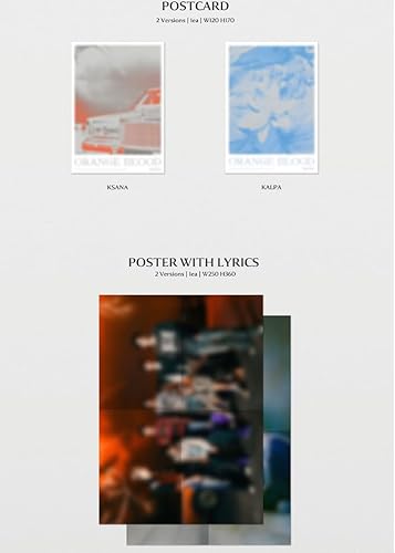Miniatura 6 de ENHYPEN ORANGE BLOOD 5 Mini álbum Photobook Ver (KSANA)