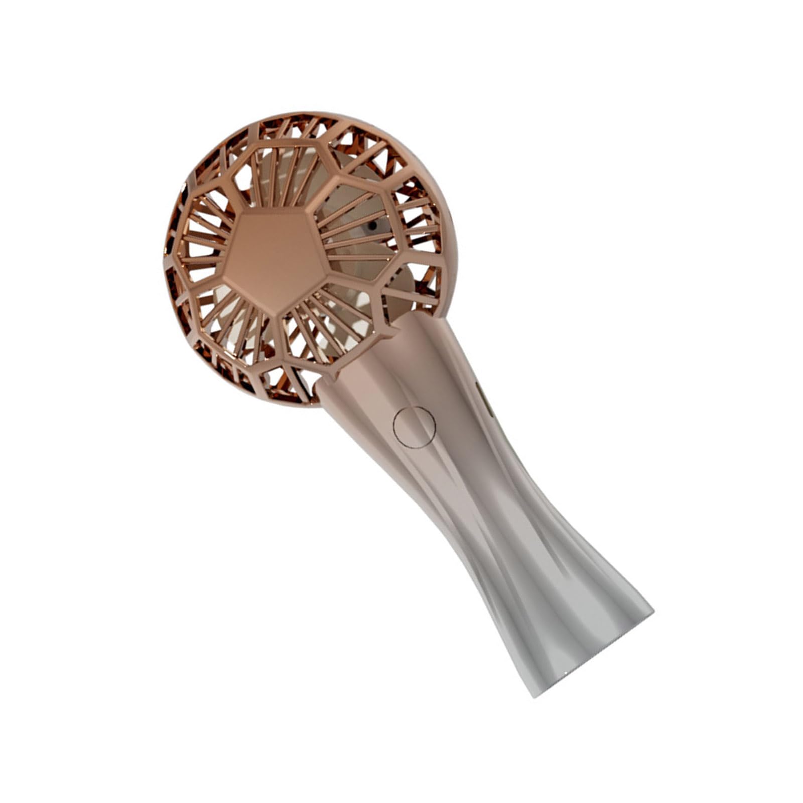 Elnwnnkc USB Rechargeable Fan Portable Handheld with 3 Speed Setting Quiet Operational for Travel and Home Use Quiet Handheld for Use