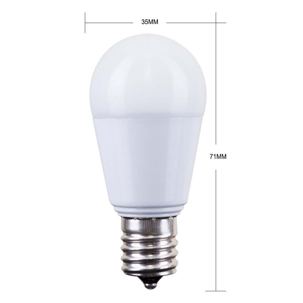 Amazon | xydled LED電球 E17口金 40W形相当 440lm 調光器対応 昼光色