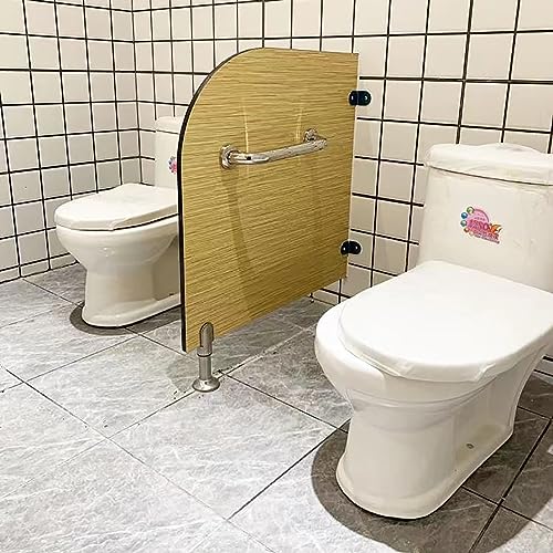 Mampara de urinario infantil de madera de 60x60cm para guarderías 5