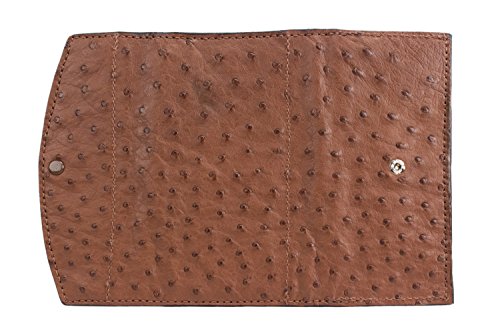 Genuine Ostrich Leather Clutch Wallet Handmade3