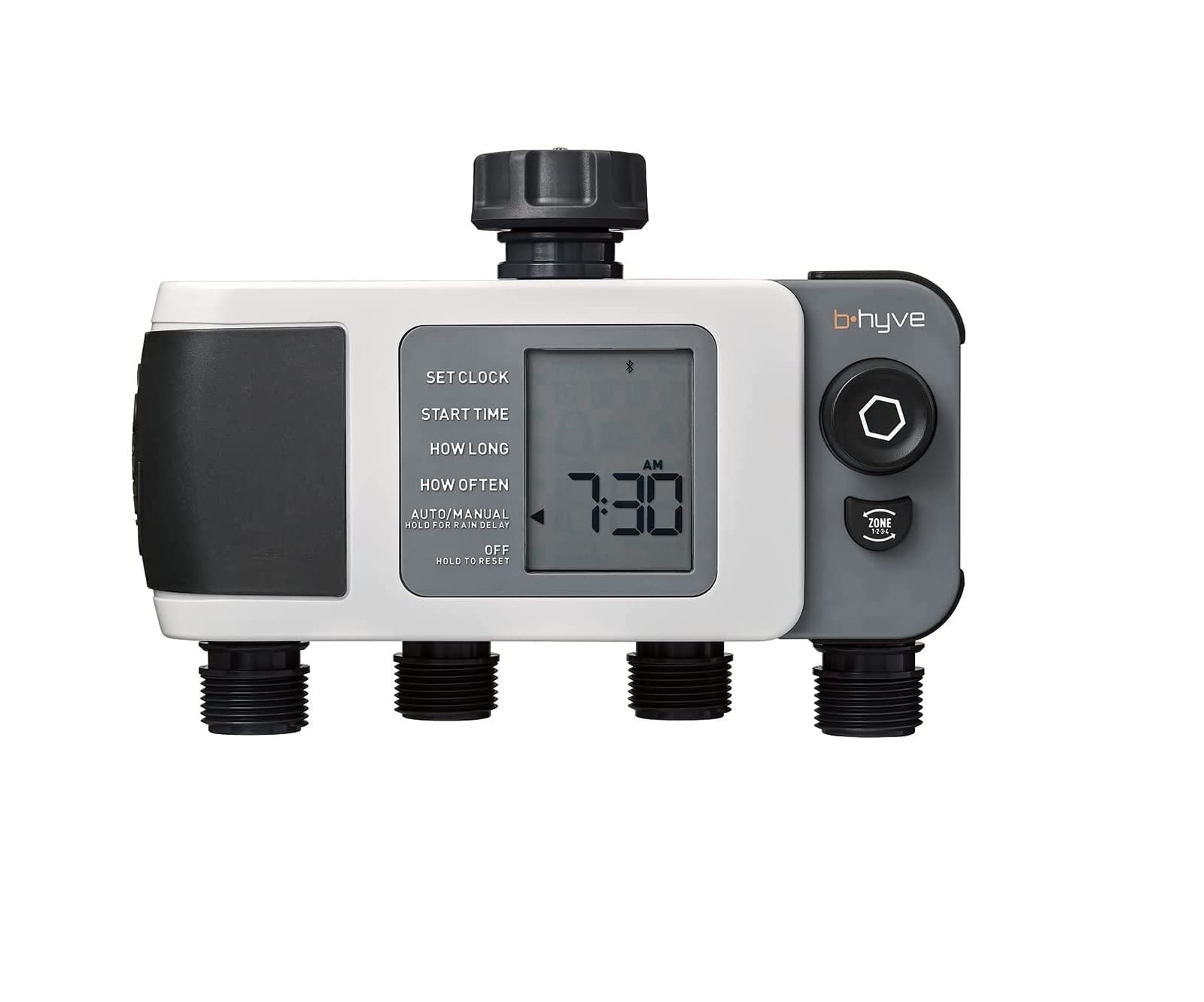 Orbit 94794-ES Programador Inteligente de riego Digital por Bluetooth BHYVE-XD 4 Salidas
