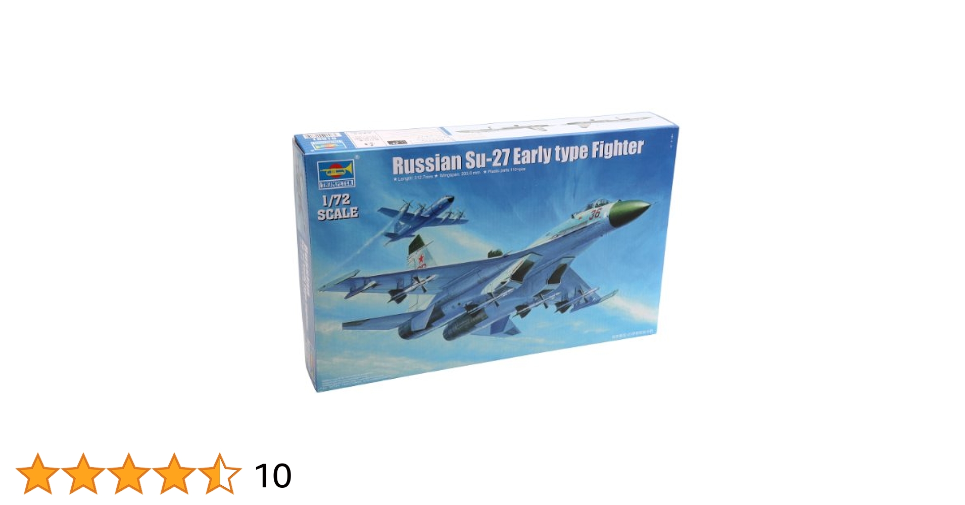 Amazon.com: Trumpeter Su-27 Sukhoi Early Type Russian