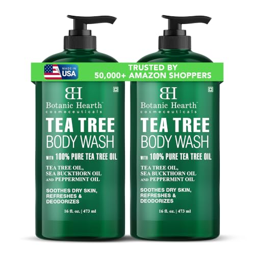 Botanic Hearth Tea Tree Body Wash & Shower Gel...
