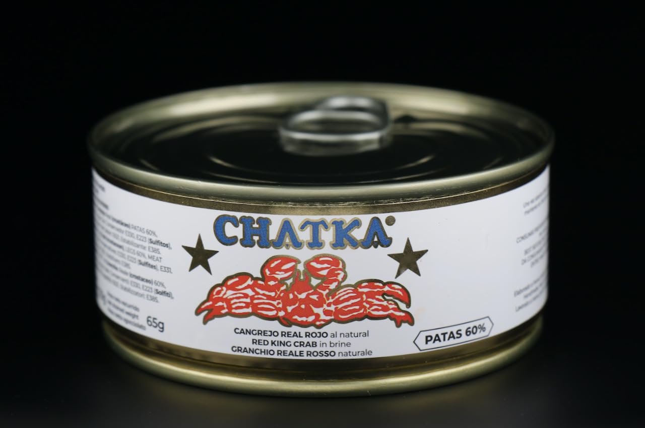 Conserva de cangrejo Real rojo 60% patas y carne desmigada 65 g