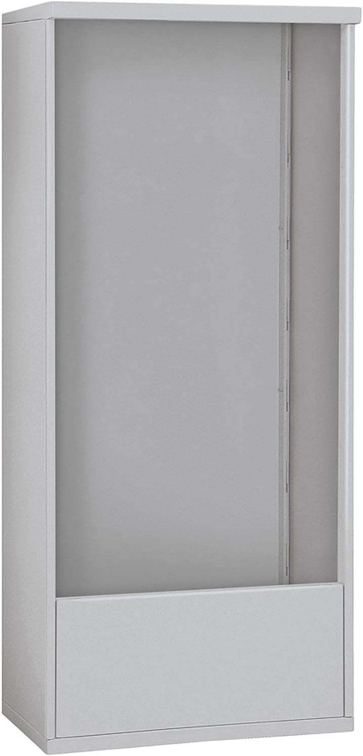 Salsbury Industries 3916D-ALM Free-Standing Enclosure for 3716 Double Column, Aluminum