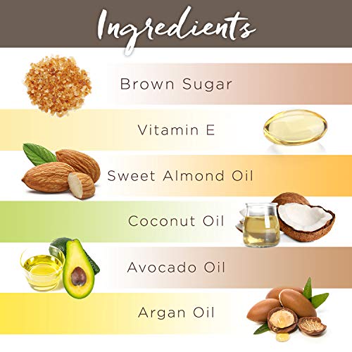 PraNaturals Bruine Suiker Bodyscrub - Natuurlijke Exfoliërende Bodyscrub - Verwijdert Voorzichtig Dode, Droge Huidcellen… - Afbeelding 4