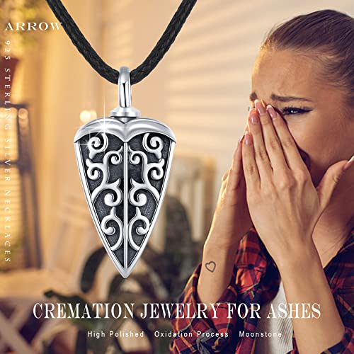 Collier celtique pointe de flèche argent 925 pendentif mixte bijoux tendance - 6
