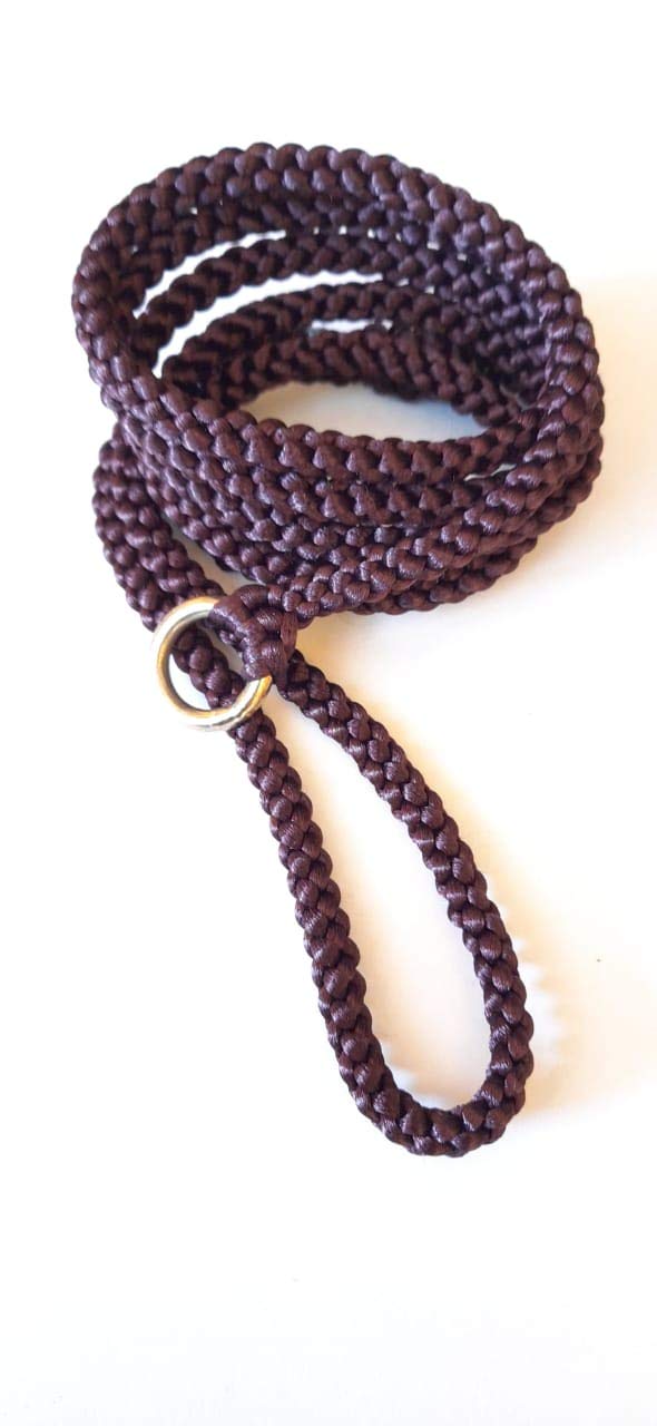 Bairavaa Dog Show Leashes (Slip Leads) Hand Crafted||Length-4 Feet(Including Handle), Thickness: 6mm (Cofee Brown) (B08QML8ZHW) Amazon Price History, Amazon Price Tracker