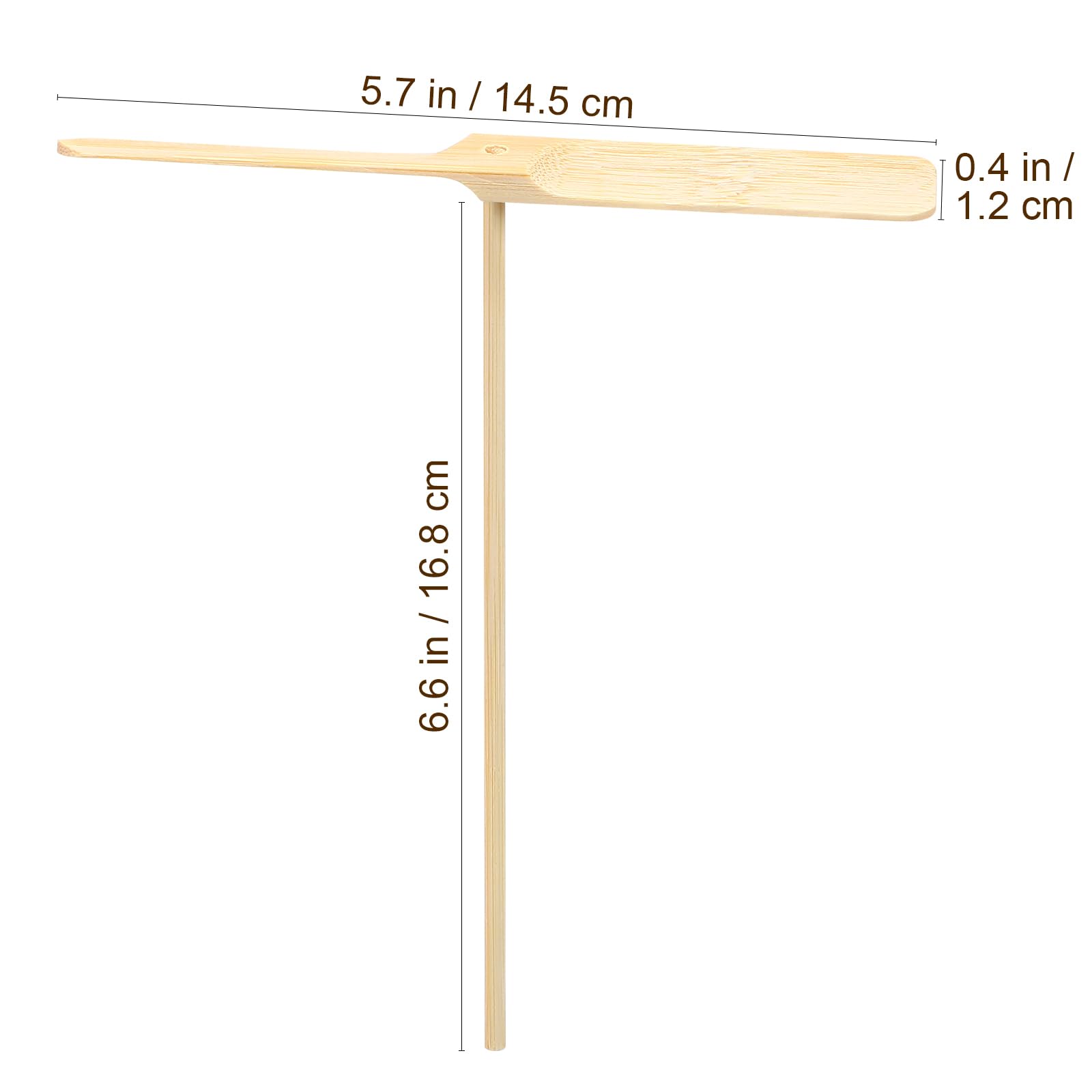 Hélicoptère En Bois Libellule - Jouet Volant Pour Enfants - Lot De 10
