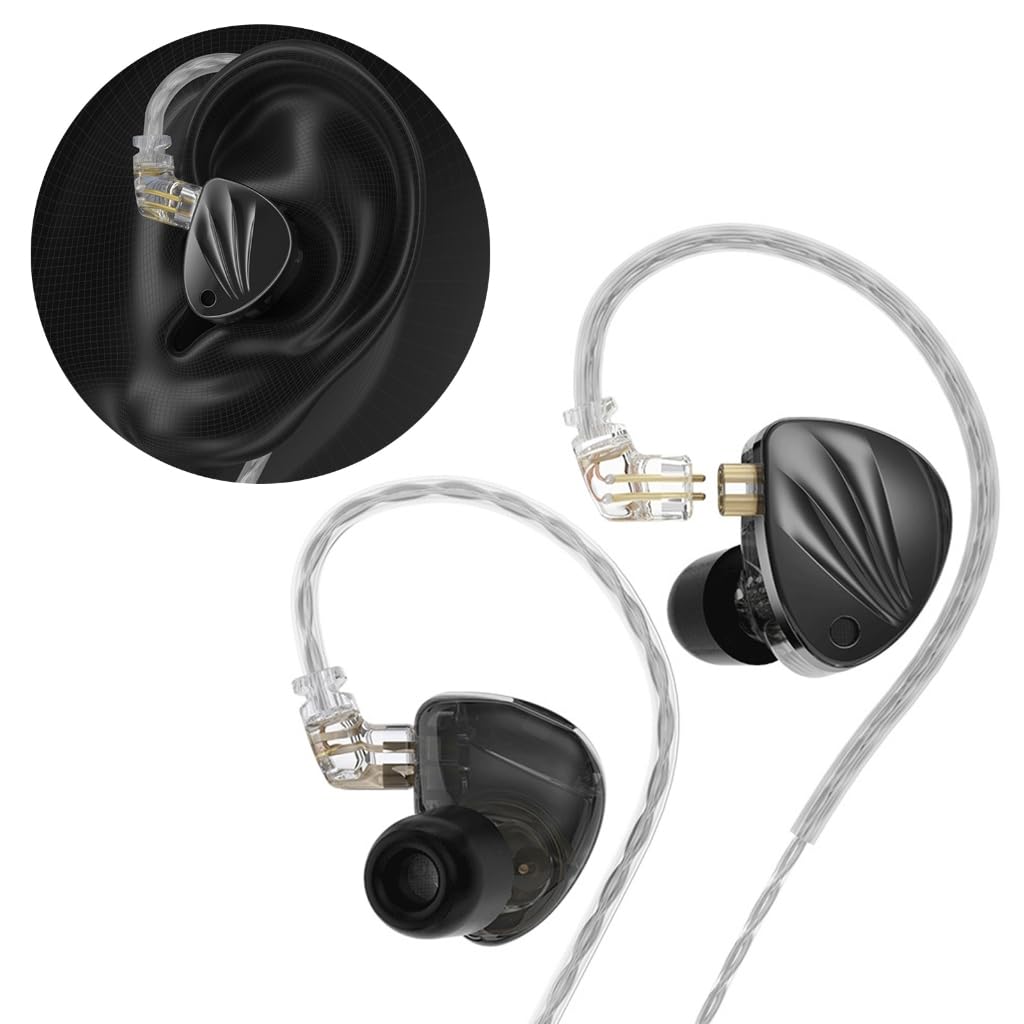 Wysokiej jakości słuchawki douszne z ulepszonym zestawem słuchawkowym XUN-10 mm Dynamic Coils
